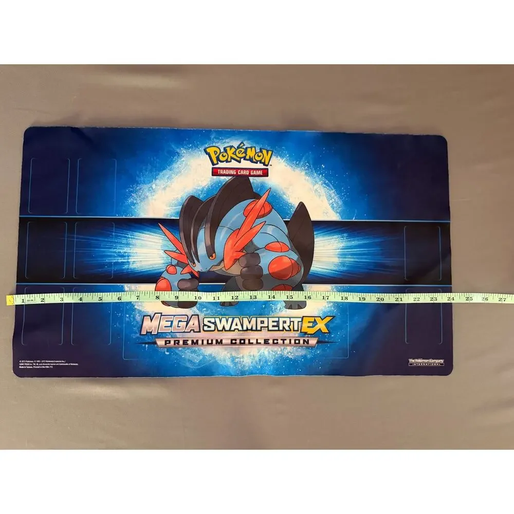 Pokemon Mega Swampert EX Premium Collection Card Game Play Mat OR Mouse Pad!